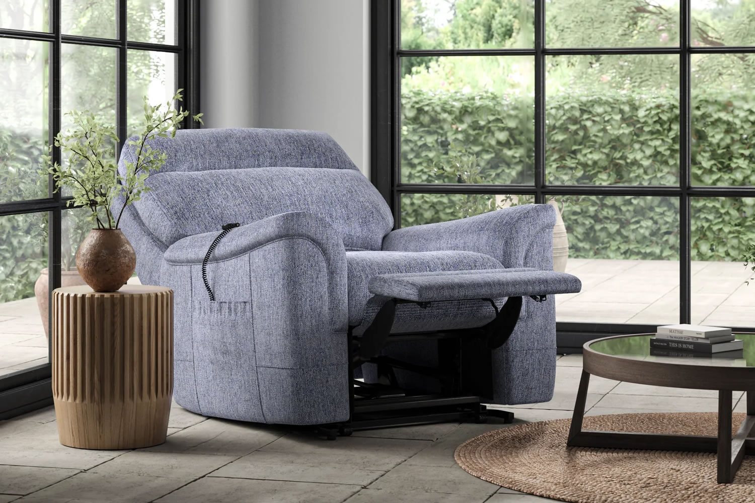 Parker Knoll Fabric Recliner
